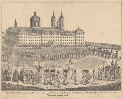 Holy Blood Procession in Altdorf-Weingarten by Joseph Bayer